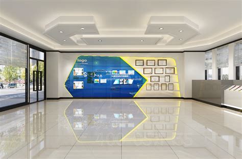 科技时尚未来企业展厅公司文化展厅3d效果图设计|三维|展览|思海设计 - 原创作品 - 站酷 (ZCOOL)