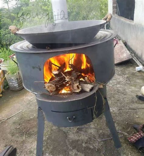 多功能节柴灶，只用柴火不用气，既能做饭又能做热水器 - 阿里巴巴商友圈
