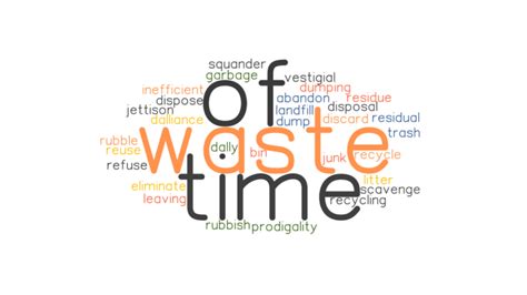 WASTE OF TIME: Synonyms and Related Words. What is Another Word for ...