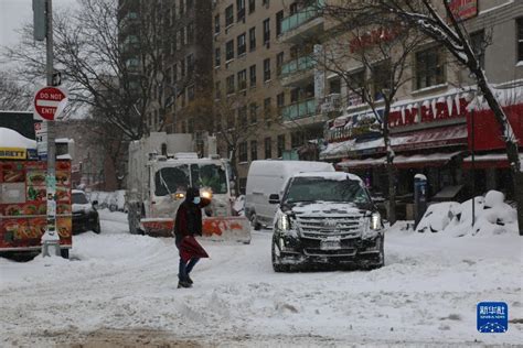 纽约遭遇冬季风暴_时图_图片频道_云南网