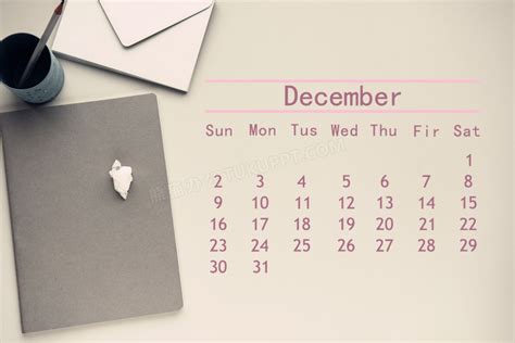 12月日历表jpg格式图片下载_熊猫办公