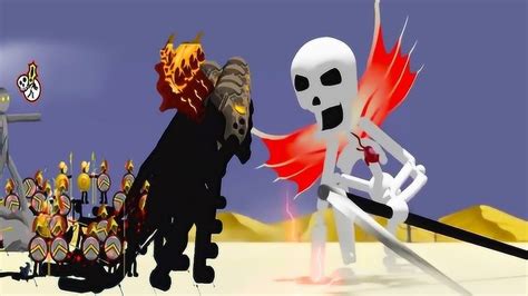 火柴人战争3D版：亡灵巫师登场，能无限召唤骷髅士兵