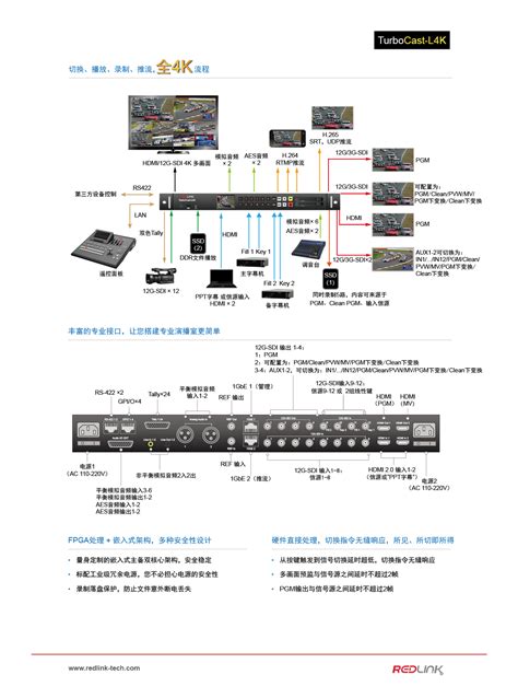 4K双屏嵌入式导播机 MyCaster-4K-企业官网