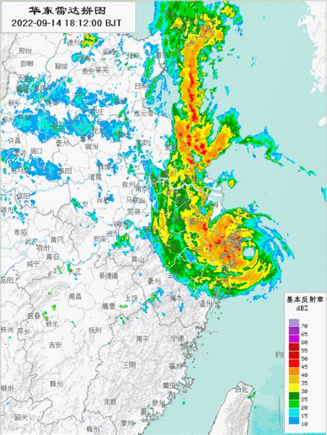 今年来最强！台风“梅花”登陆浙江舟山 今夜将二次登陆华东-天气新闻-中国天气网