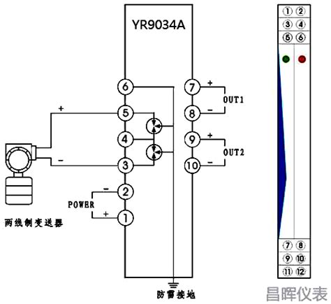 旋转编码器接线图和安装方法-威海艾迪科电子