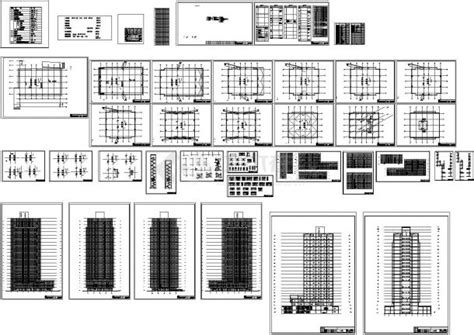 办公楼设计_[河南]二十一层综合办公楼建筑施工图_办公建筑_土木在线