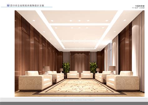 营口市公安局室内设计方案|室内设计|空间|fangjianjun81 - 原创设计作品 - 站酷 (ZCOOL)