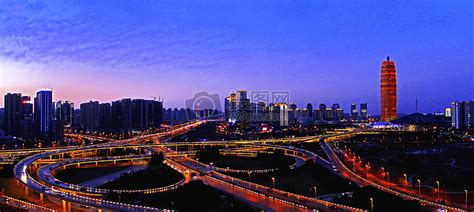 河南郑州CBD城市风光高清图片下载-正版图片501278449-摄图网