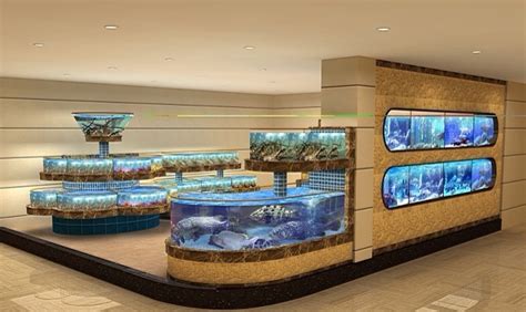 鱼缸水族箱热带鱼组合3D模型-室内设计-拓者设计吧