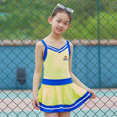 儿童泳衣女孩女童韩国泡温泉泳装婴儿宝宝连体比基尼分体公主裙式-阿里巴巴