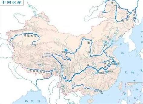 中国河流图高清全图,中河流分布图,中山脉河流_大山谷图库