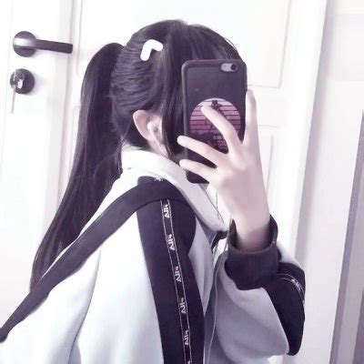 温柔女生头像手机挡