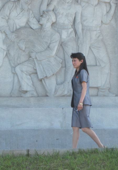朝鲜美女生活照 - 青岛新闻网