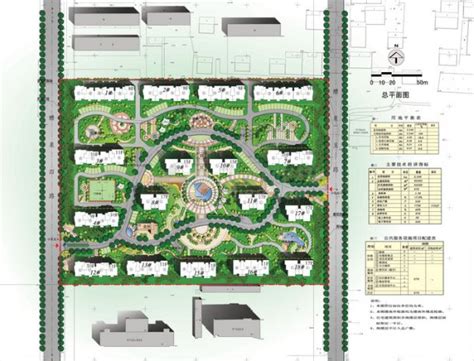 多层小区规划总图和户型CAD平面图_住宅小区_土木在线