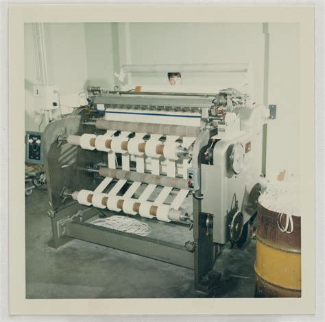 Photograph - Kodak Velox Unicontrast Paper on Slitting Machine, Kodak ...
