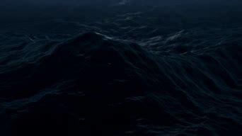 单色黑暗的海浪与黑暗的冬云高清图片下载-正版图片504424373-摄图网