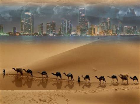 十大罕见天气奇观：沙漠中的海市蜃楼！_凤凰旅游