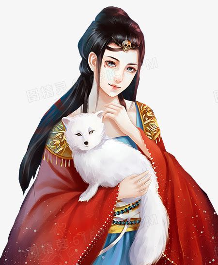 狐狸绘画古风头像女生版