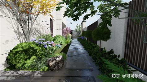 现代花园庭院设计_土巴兔装修效果图