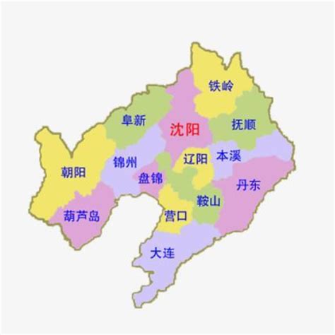 辽宁省地图 - 快懂百科