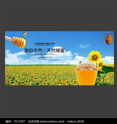 天然蜂蜜宣传海报图片_海报_编号7672297_红动中国