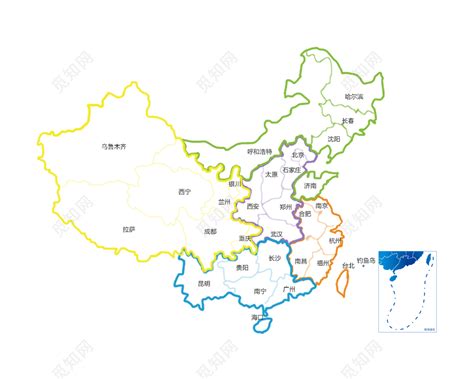 中国地图 省份_中国地图省份分布图_淘宝助理