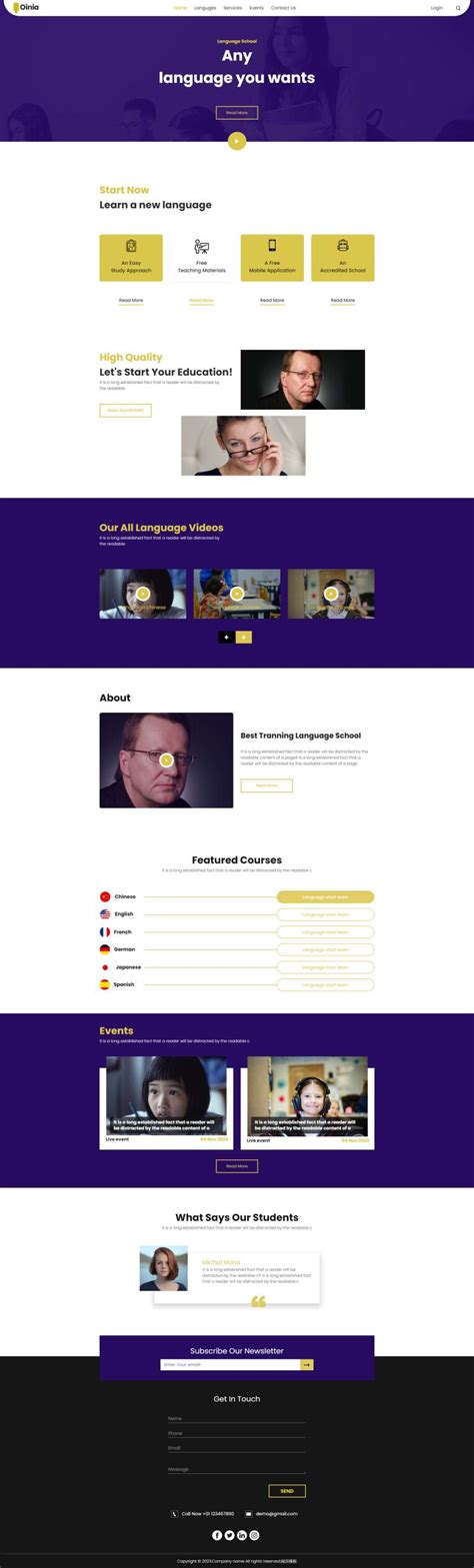 教育网页设计|网页|企业官网|Rinske - 原创作品 - 站酷 (ZCOOL)