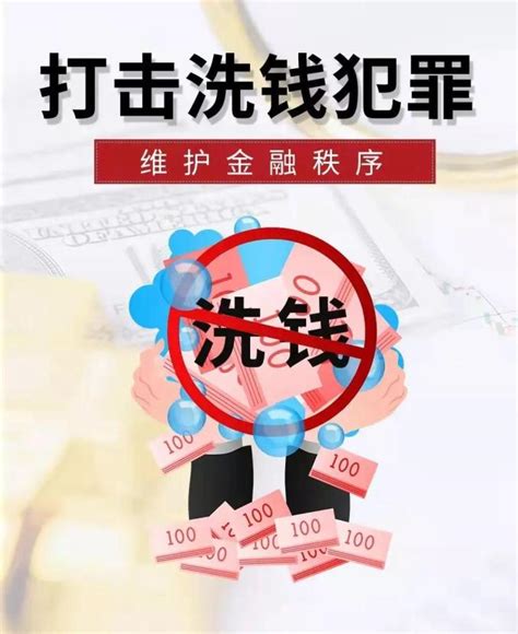 蓝色提高反洗钱意识防范洗钱风险宣传海报设计图片下载_psd格式素材_熊猫办公