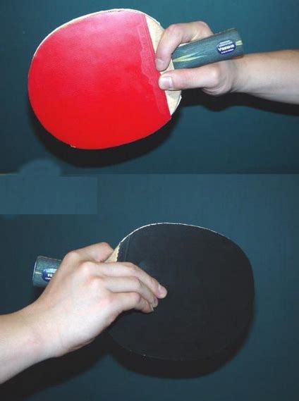 乒乓球握拍的方法 - 知乎