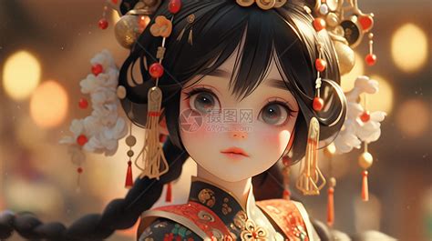 古风头像女生黑衣服图片