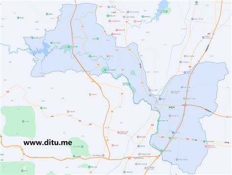 鹤壁市淇滨区行政区划图 - 地图迷