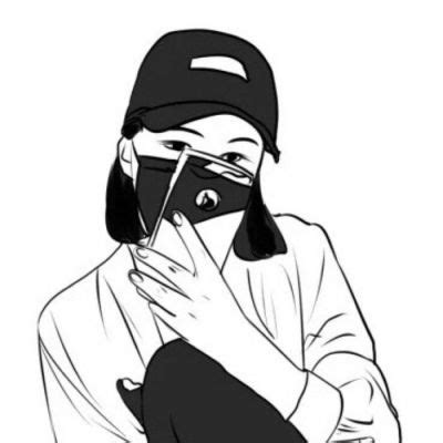 非主流最拽情侣头像卡通