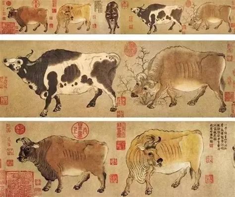 中国历代画牛名作_凤凰网