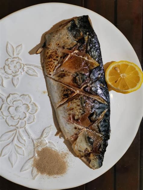 【日式火烤鲭鱼的做法步骤图，怎么做好吃】Frankjin_下厨房