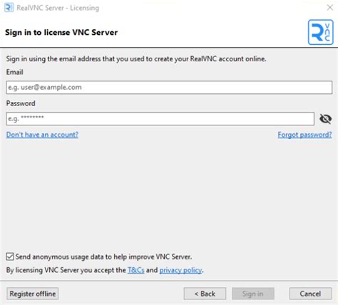 How do I get started with RealVNC Connect on Windows? – RealVNC Help Center