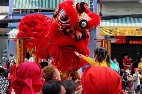 越南迎接春节 街头新年装饰品热卖