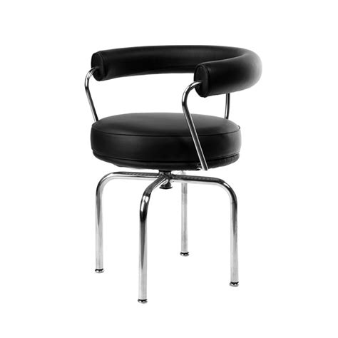柯布西耶 Ll Chair转椅电脑椅设计师时尚休闲椅北欧经典旋转家具 美容美甲别墅