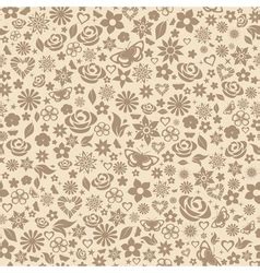 Seamless beige pattern smooth lines Royalty Free Vector