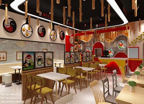 山东青岛特色饺子店设计-餐饮会所设计-上海勃朗（BLD）空间设计公司