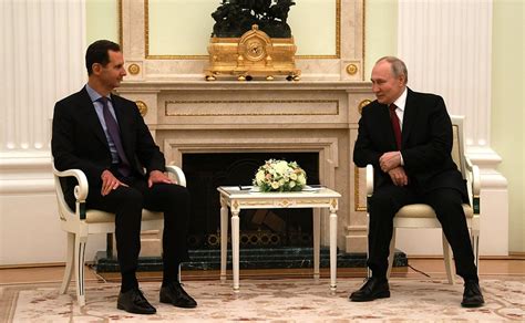 俄媒：叙利亚总统巴沙尔与普京在莫斯科会谈，时间长达3小时