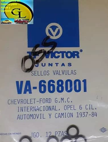 Va-668001 Sellos Ligas Válvulas Chevrolet Opel Ford 37/84 | Meses sin ...