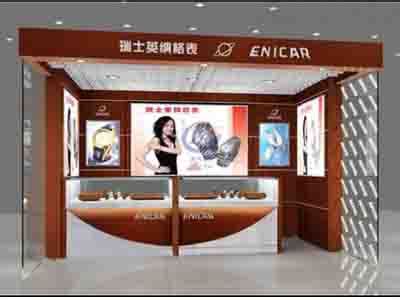 惠州玻璃展柜钛合金展示柜-环保在线