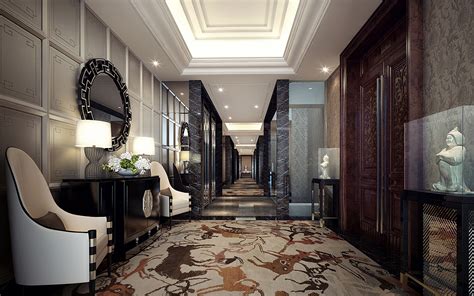 鄂尔多斯滨河一号五星级酒店全案设计-室内设计作品-筑龙室内设计论坛
