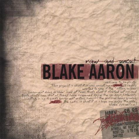Play Raw and Uncut by Blake Aaron on Amazon Music