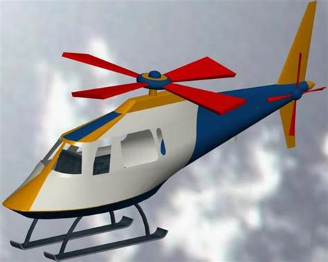 简单的直升机_UG_模型图纸下载 – 懒石网