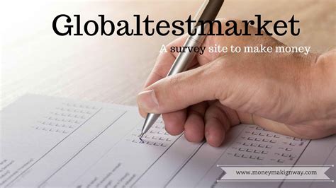 Global Test Market UK 》 ️ Sign Up for GlobalTestMarket.co.uk