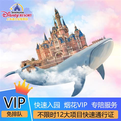 上海迪士尼快速通行证尊享卡门票33VIP免排队通道早享卡FP-旅游度假-飞猪