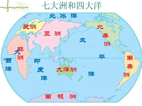 大洋洲地形图 - 世界地理地图 - 地理教师网