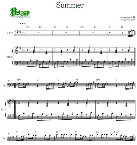 四季·夏-（小提琴/钢琴）-维瓦尔第_钢琴谱_搜谱网