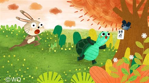 《龟兔赛跑》（一）|插画|绘本|马克山 - 原创作品 - 站酷 (ZCOOL)